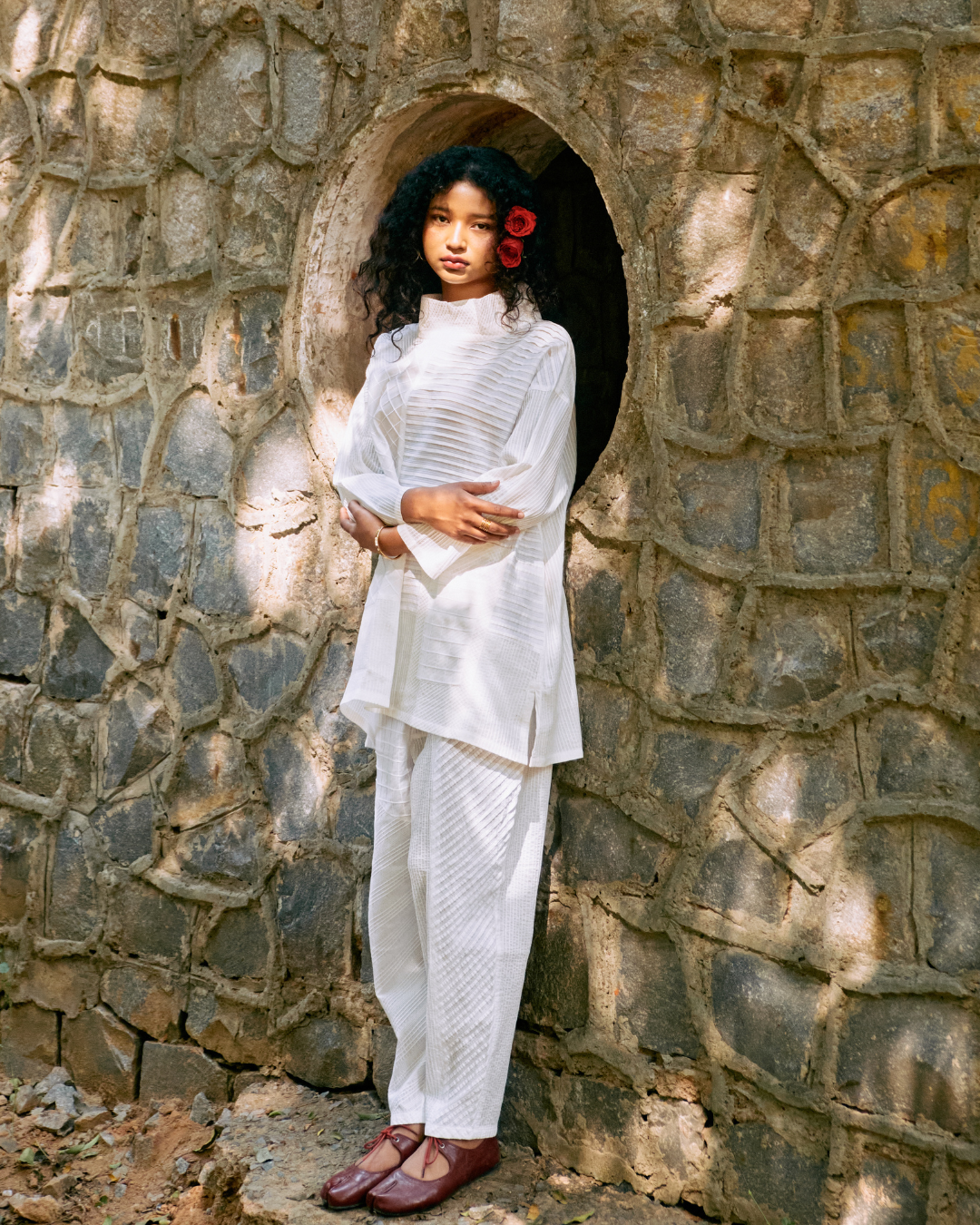 Pin Tuck Top