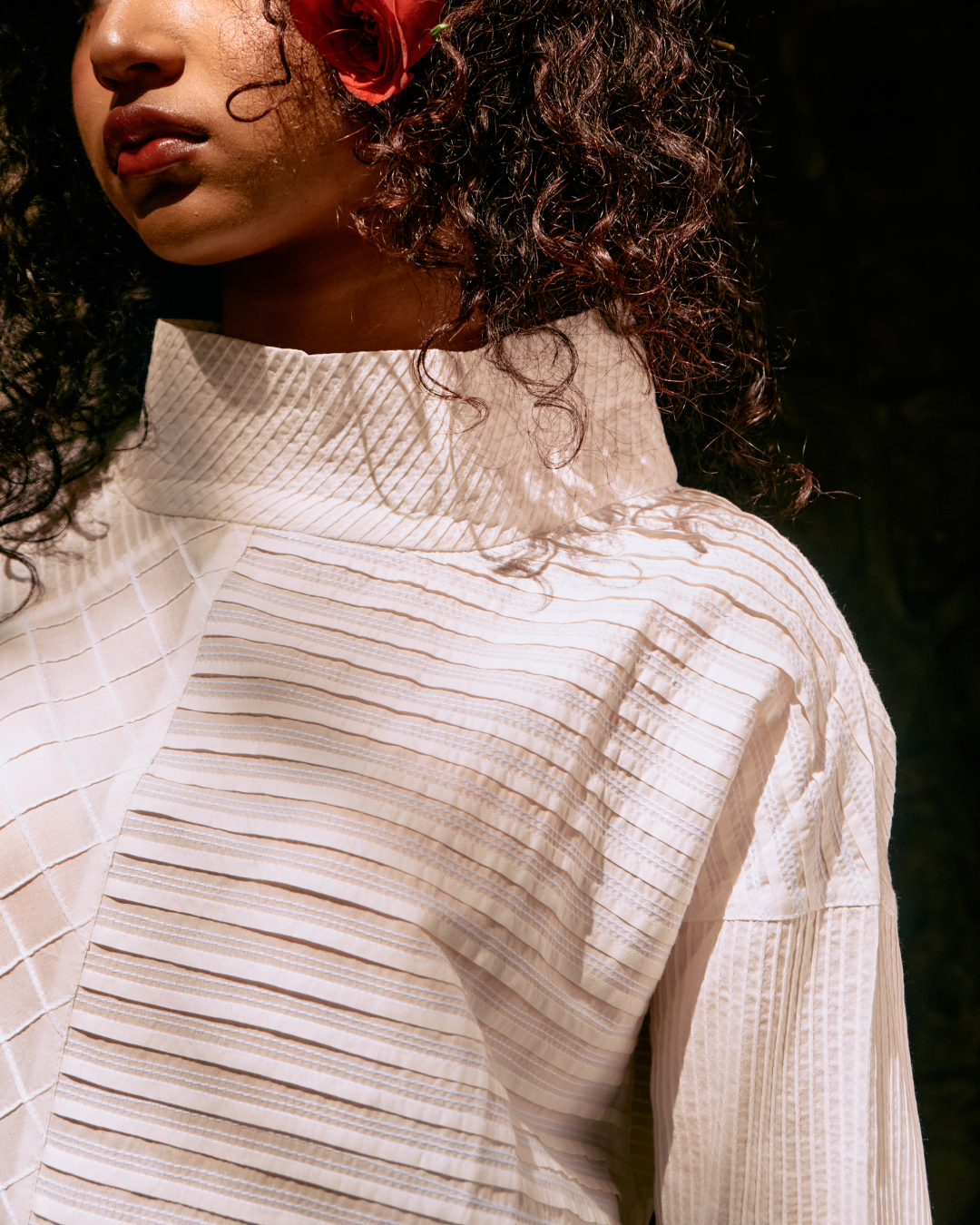 Pin Tuck Top