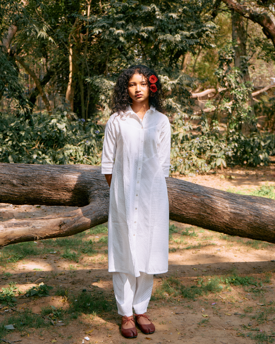 Pristine Kurta White