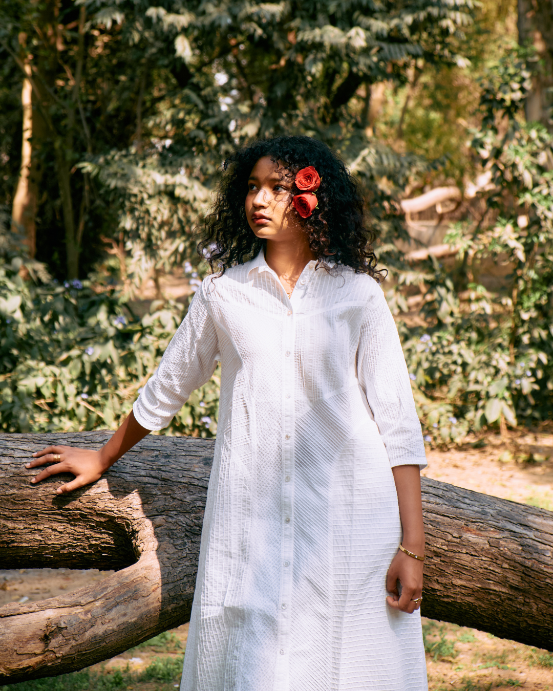 Pristine Kurta White