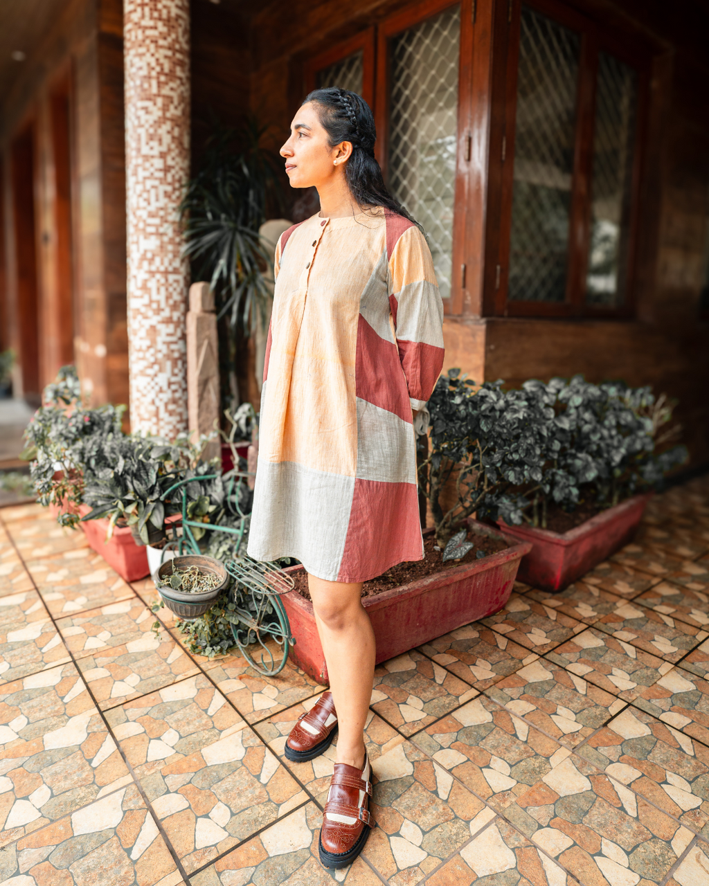 Khadi Dress (Short)