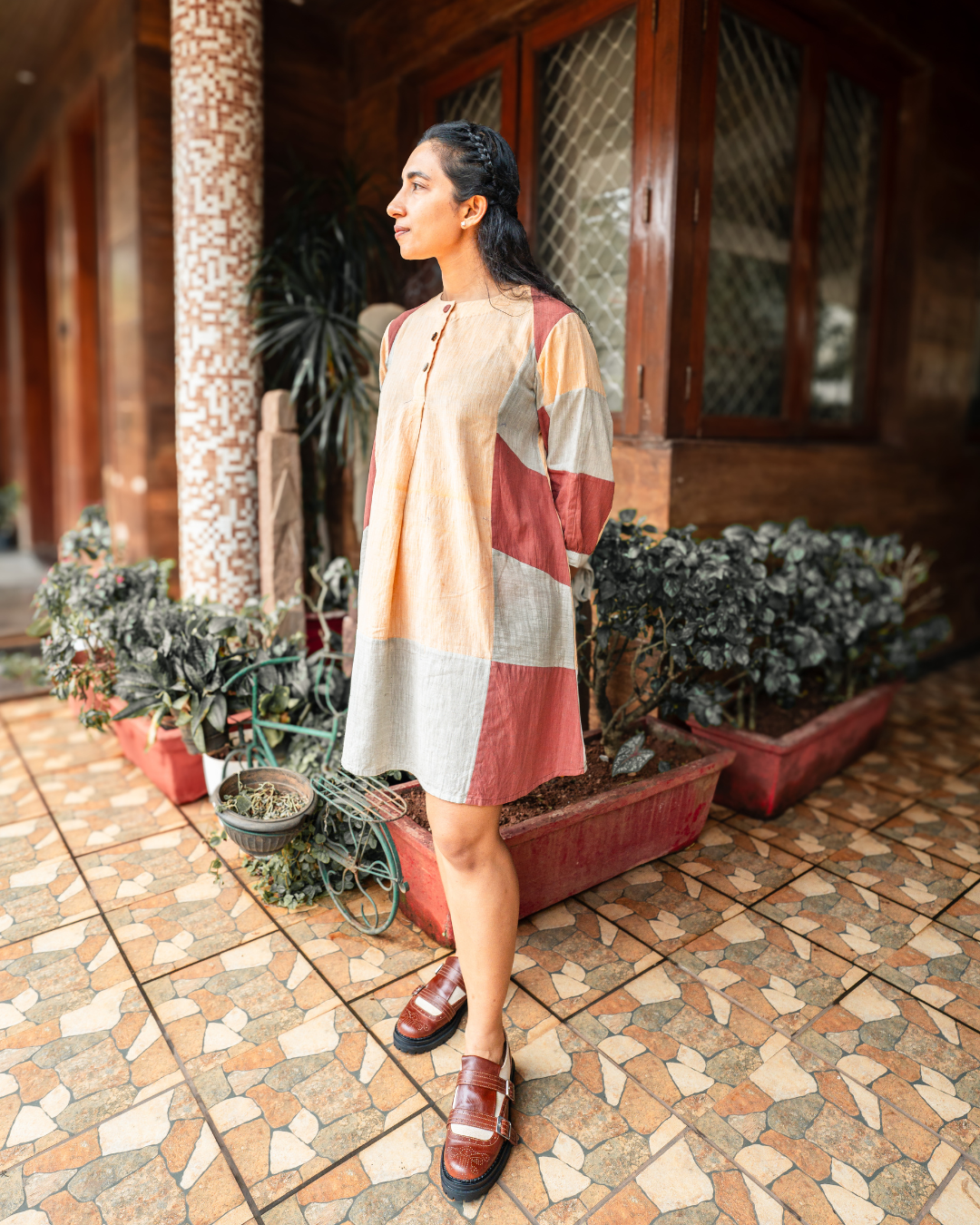 Khadi Dress (Short)