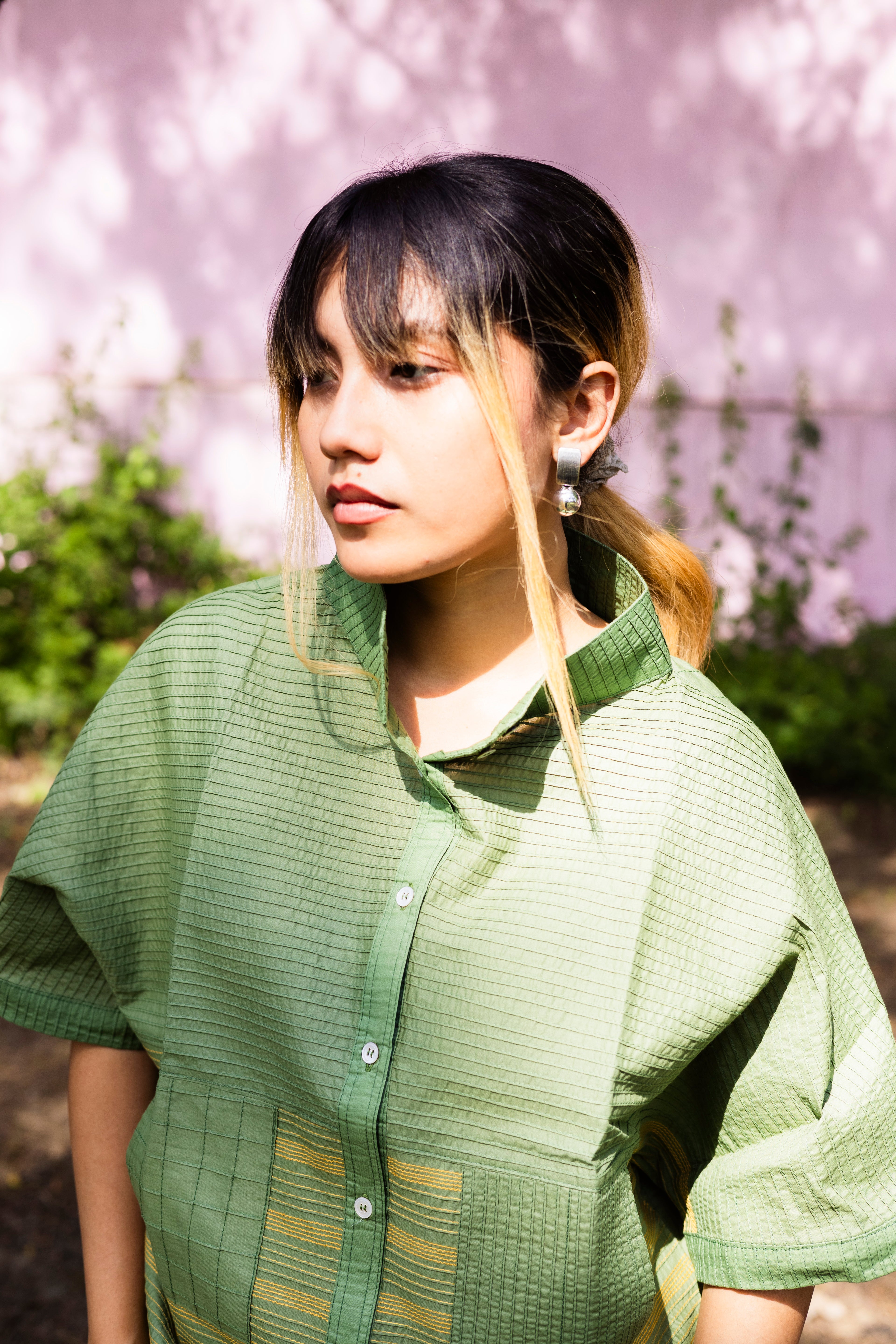 Kyoto Summer Shirt Green