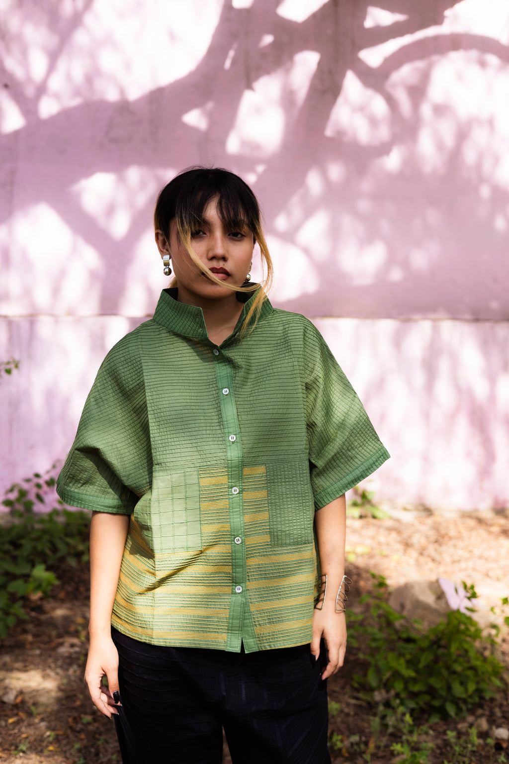 Kyoto Summer Shirt Green