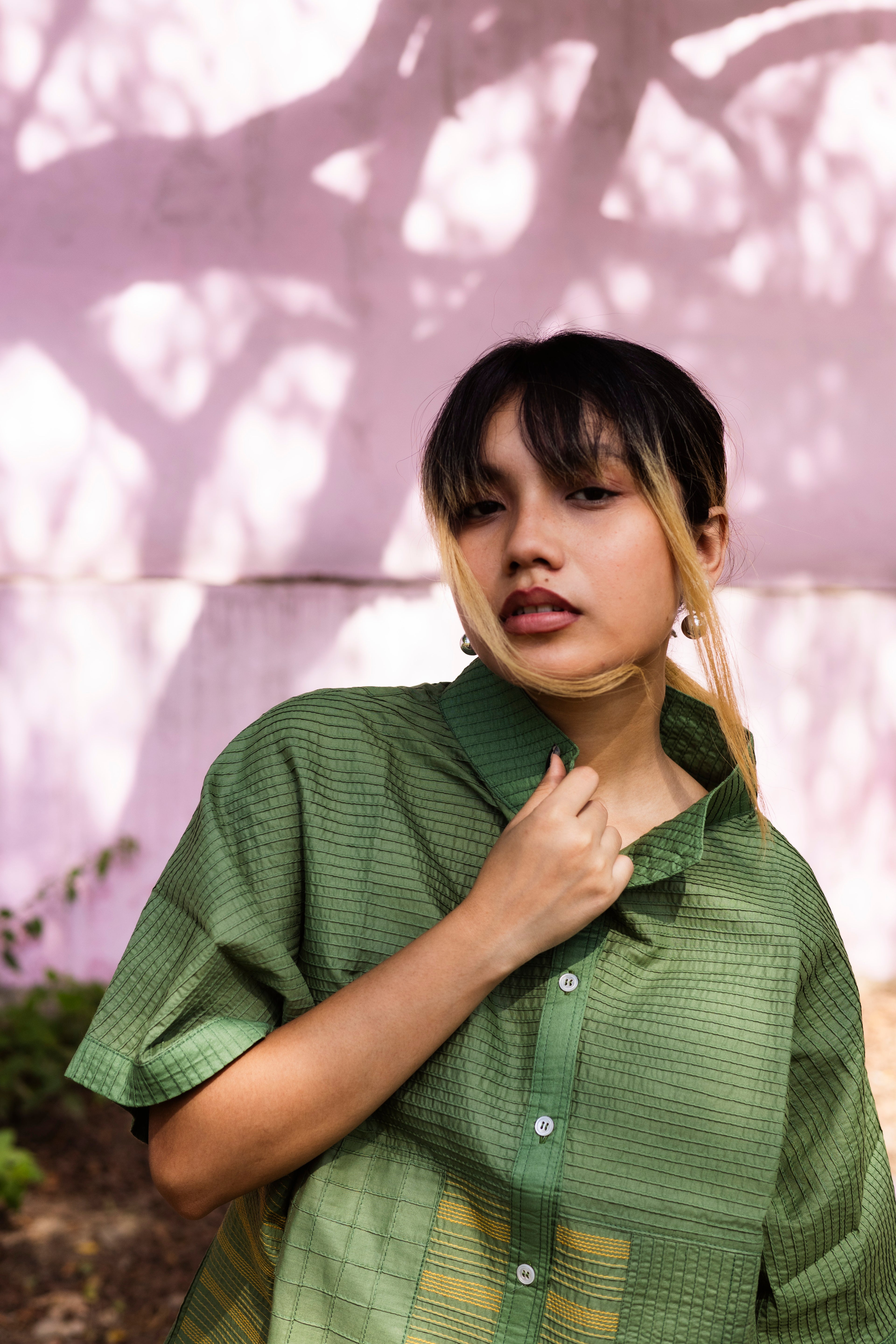Kyoto Summer Shirt Green
