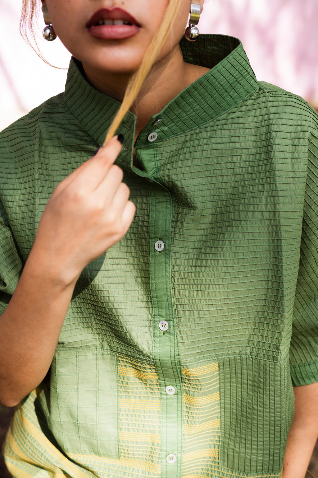 Kyoto Summer Shirt Green