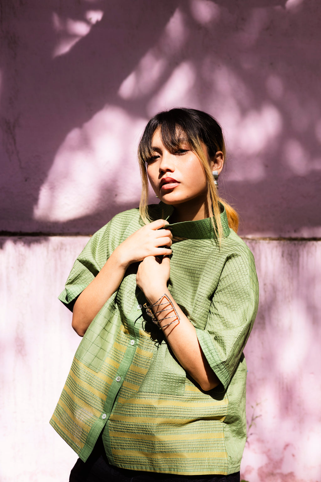 Kyoto Summer Shirt Green